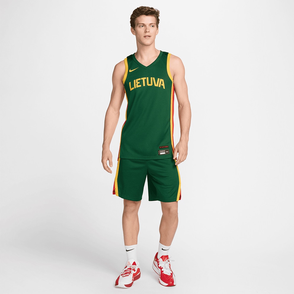 Nike Dri-FIT Lithuania Olympics 2024 Limited Road Μπασκετική Φανέλα