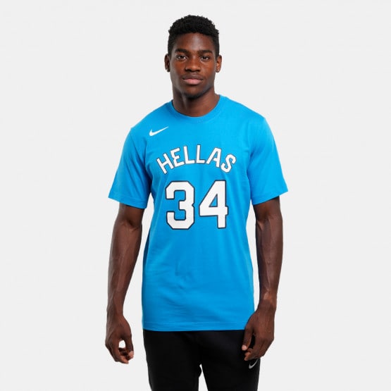 Nike Giannis Antentokounmpo Greece Aνδρικό T-shirt