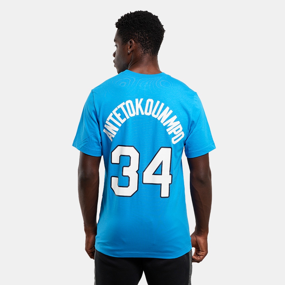 Nike Giannis Antentokounmpo Greece Men s T shirt Blue FZ1273 435