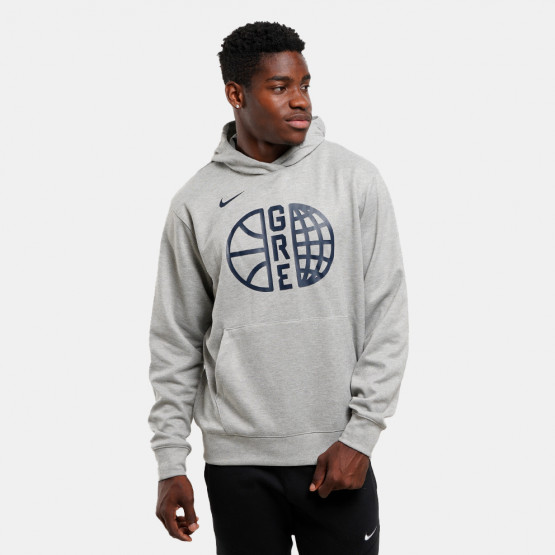 Nike Greece Olympics 2024 Practice Fleece Ανδρική Μπλούζα με Κουκούλα