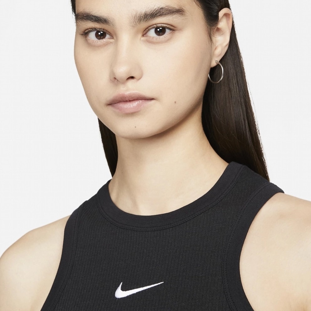 Nike Trend Rib Tank Blk