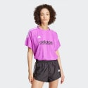 adidas Tiro Cut 3-Stripes Jacquard Boyfriend Γυναικείο T-shirt