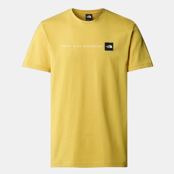 The North Face M S/S Nse Tee Yellow Silt