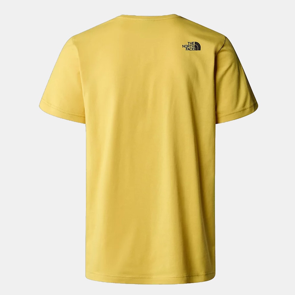 The North Face M S/S Nse Tee Yellow Silt
