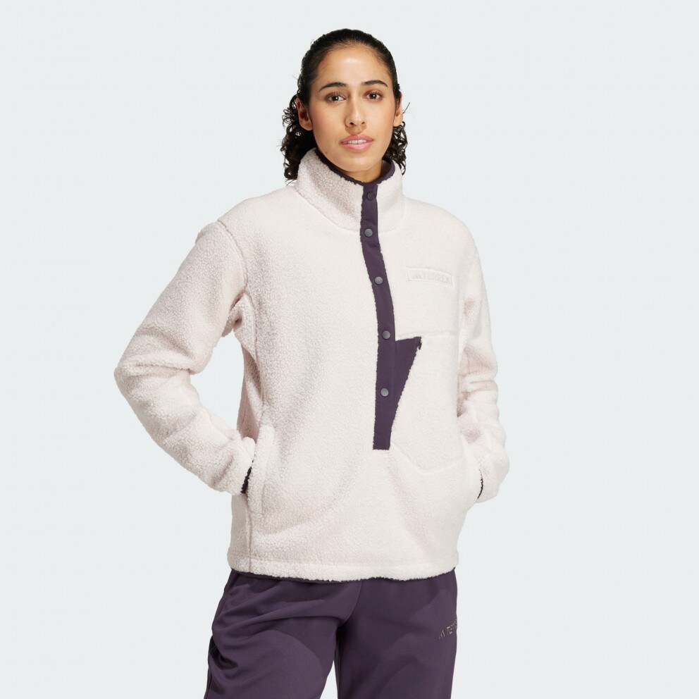 adidas Terrex Terrex Xploric High Pile Fleece Pullover Sweatshir