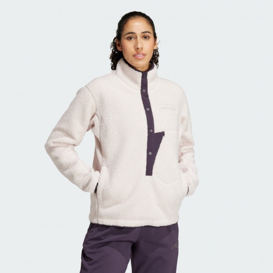 adidas Terrex Terrex Xploric High Pile Fleece Pullover Sweatshir