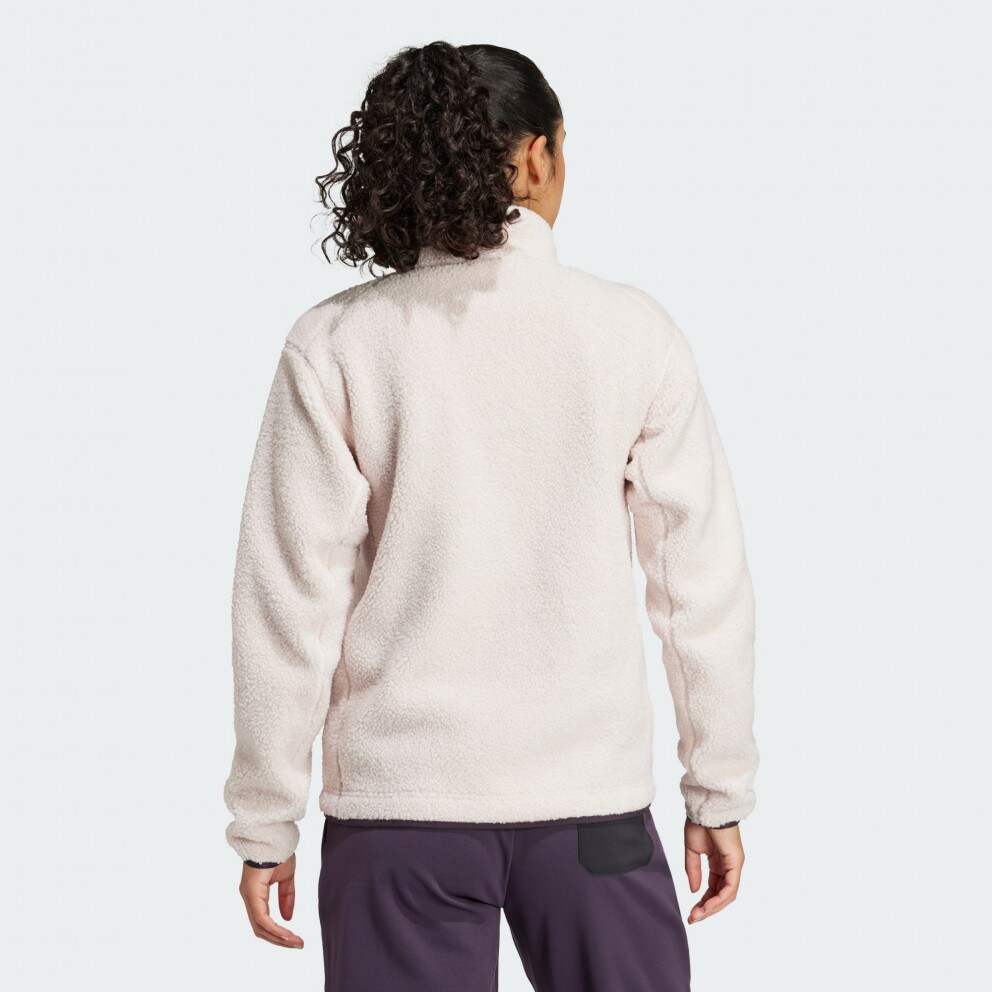 adidas Terrex Terrex Xploric High Pile Fleece Pullover Sweatshir