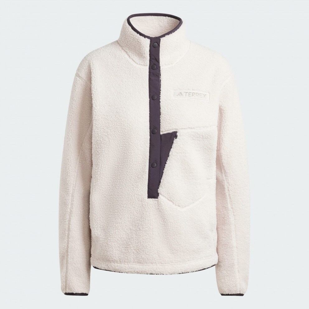 adidas Terrex Terrex Xploric High Pile Fleece Pullover Sweatshir