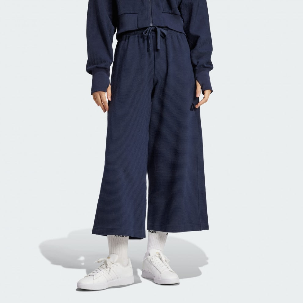 adidas All Szn Rib 7/8-Length Wide Leg Pants