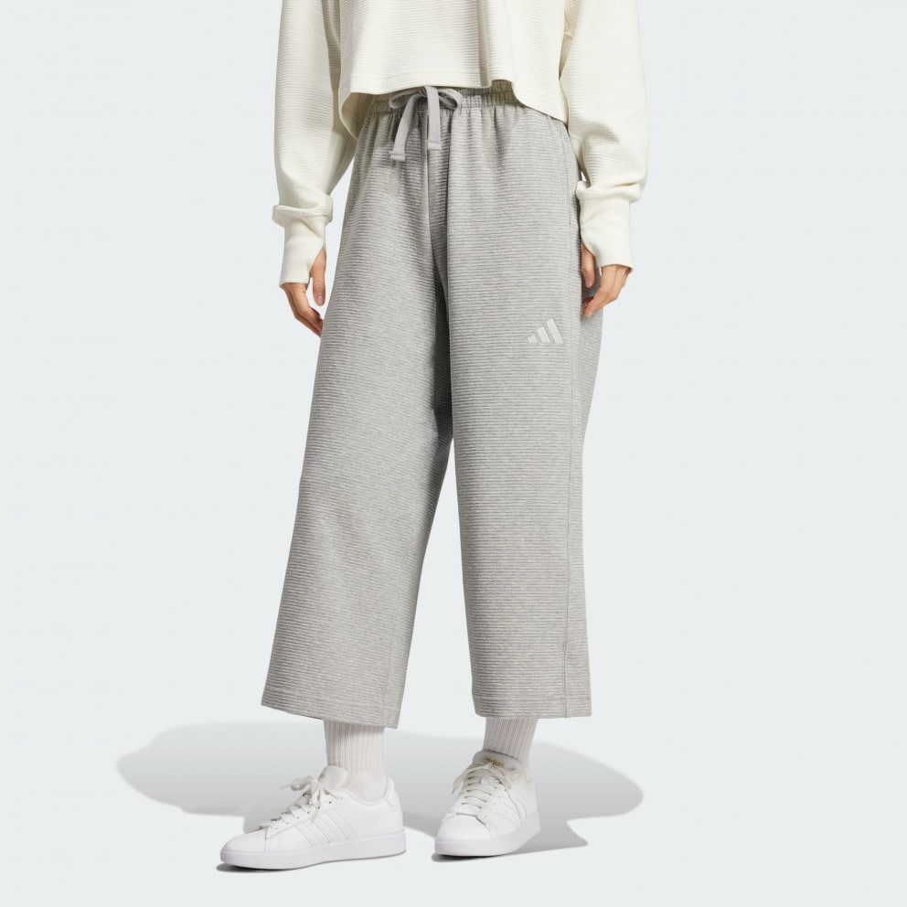 adidas All Szn Rib 7/8-Length Wide Leg Pants