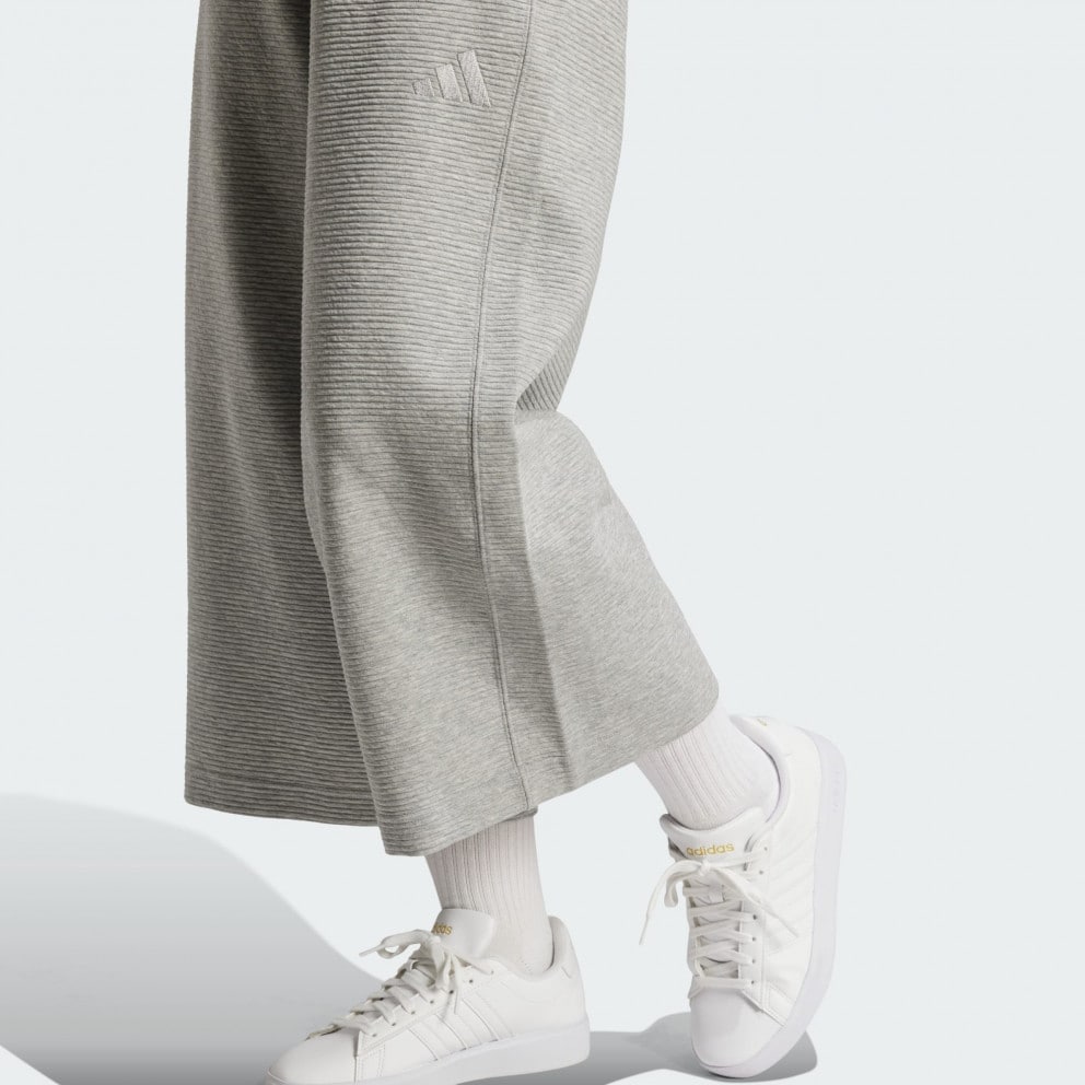 adidas All Szn Rib 7/8-Length Wide Leg Pants