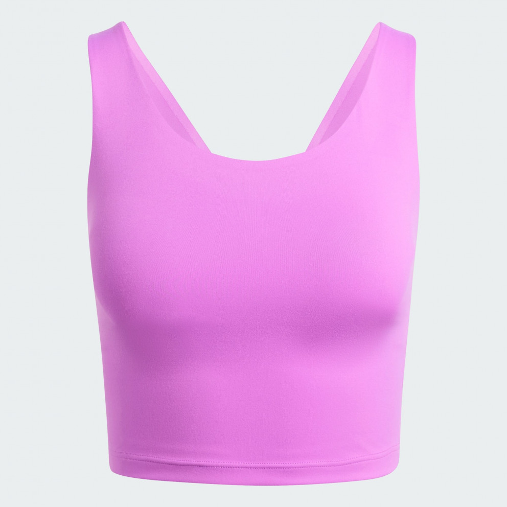 adidas All Me Medium-Support Long Line Bra Tank Top