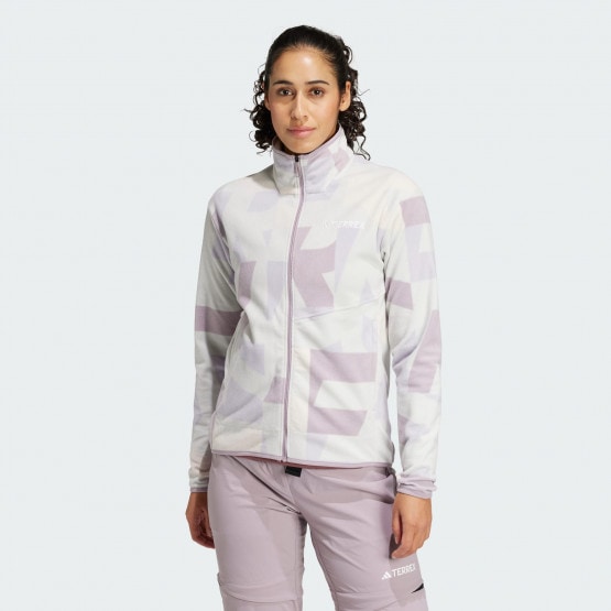 adidas Terrex Terrex Multi Printed Full-Zip Fleece Jacket