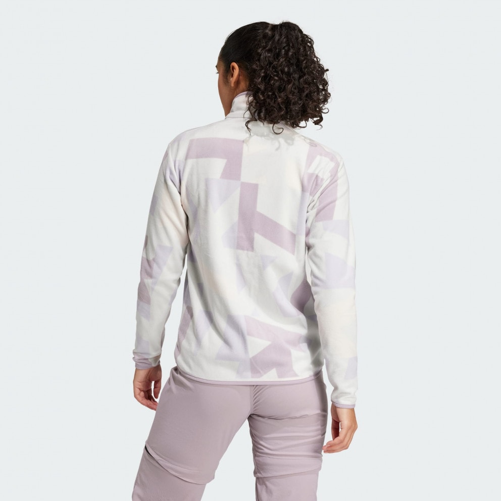 adidas Terrex Terrex Multi Printed Full-Zip Fleece Jacket