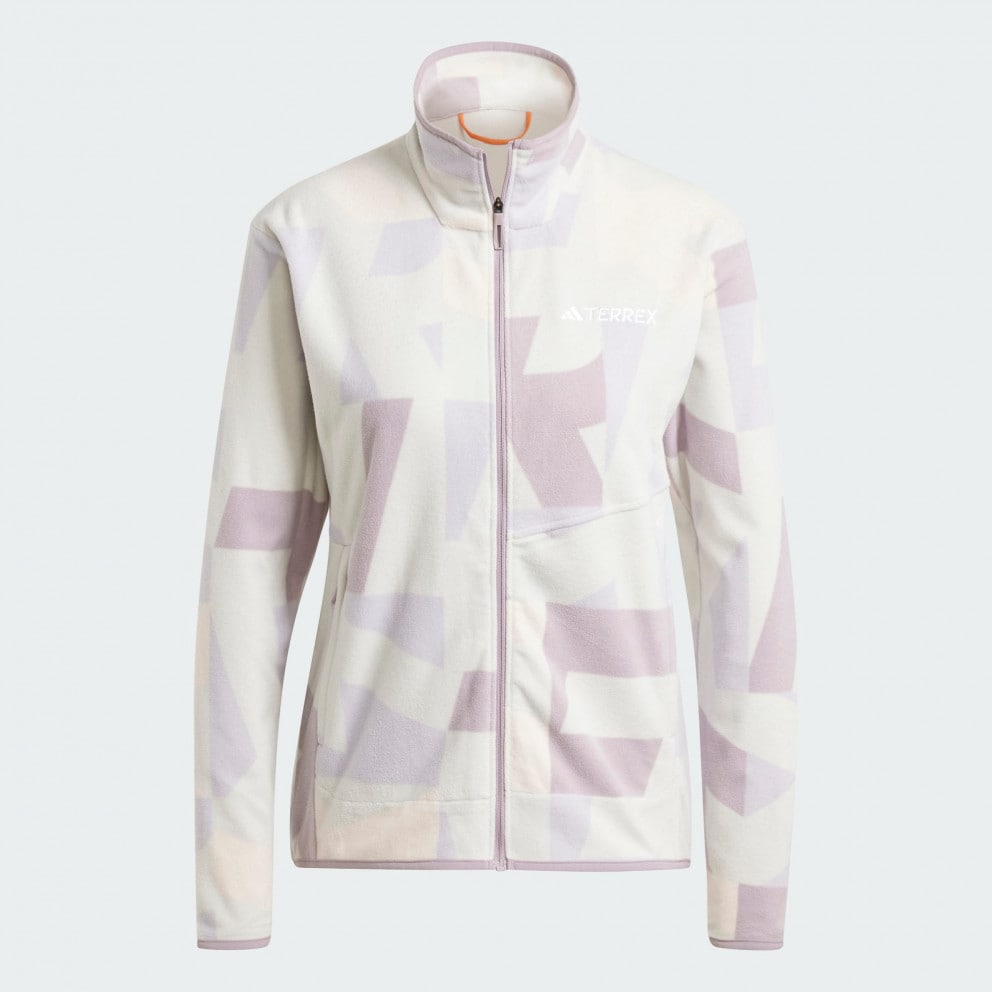adidas Terrex Terrex Multi Printed Full-Zip Fleece Jacket