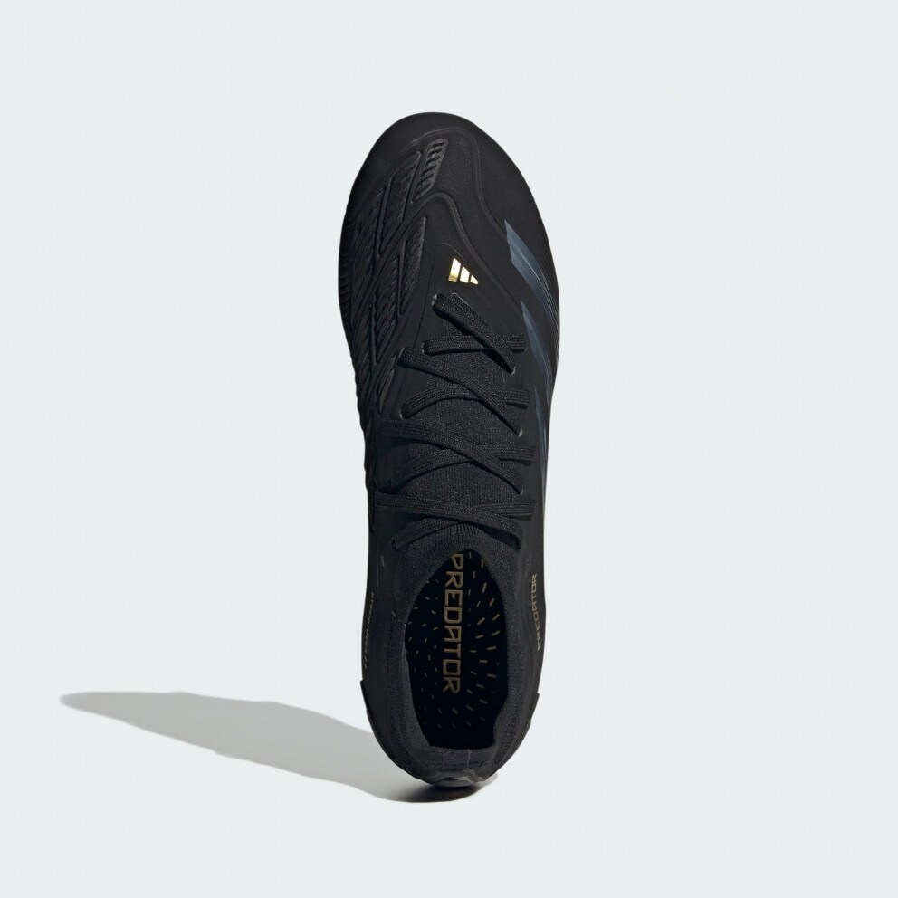adidas Predator Pro Firm Ground Boots Core Black Carbon Gold Metallic IF6328