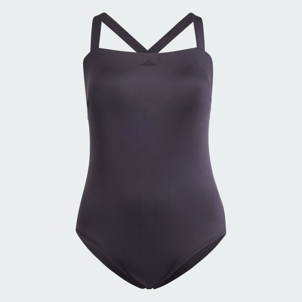 adidas Iconisea Padded Premium X-Back Swimsuit (Plus Size
