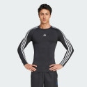 adidas Techfit Compression Training 3-Stripes Long Sleeve