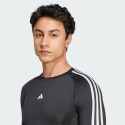 adidas Techfit Compression Training 3-Stripes Long Sleeve