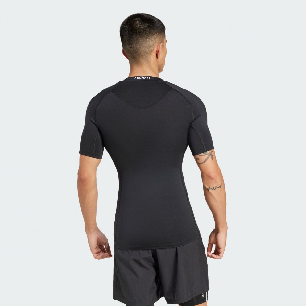 adidas Techfit Compression Training 3-Stripes Tee