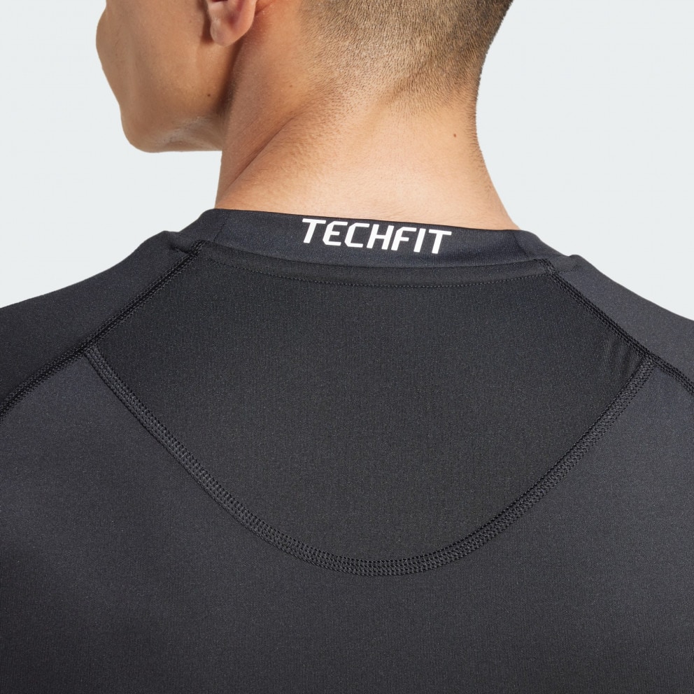 adidas Techfit Compression Training 3-Stripes Tee