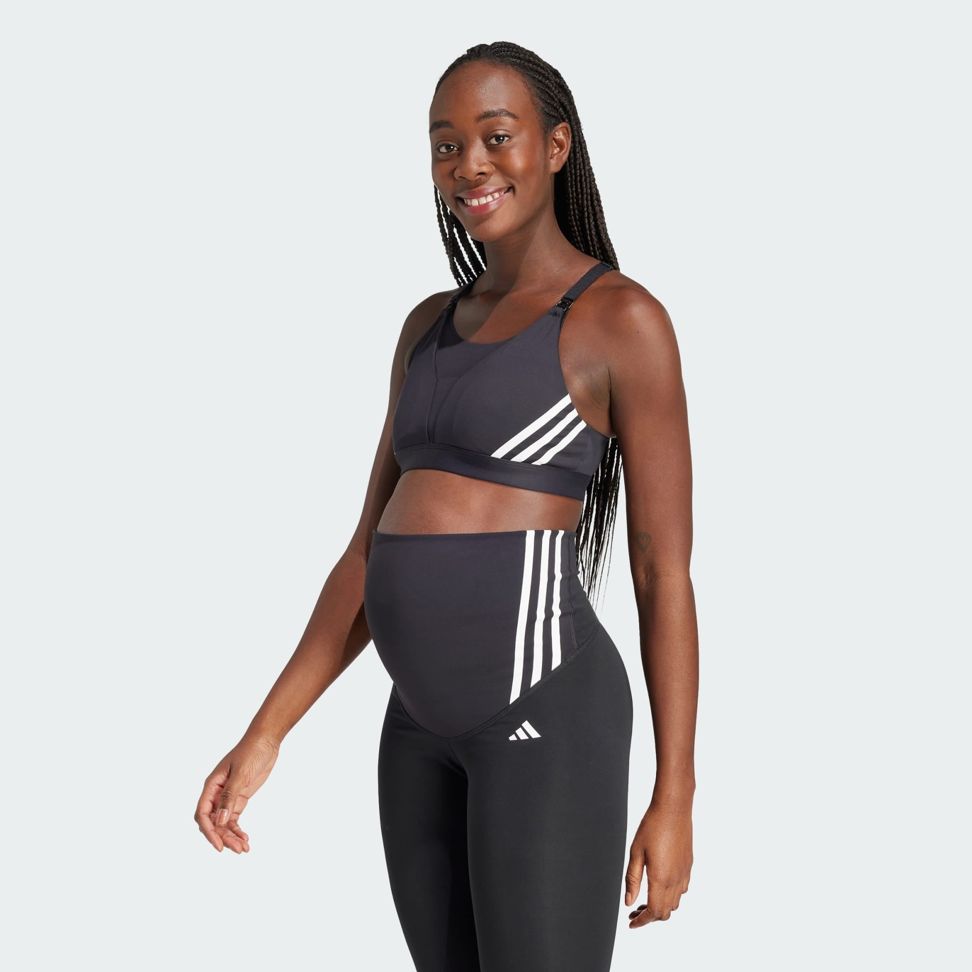  adidas Powerimpact Luxe Medium-Support Maternity Bra (9000200526_1469) 2025