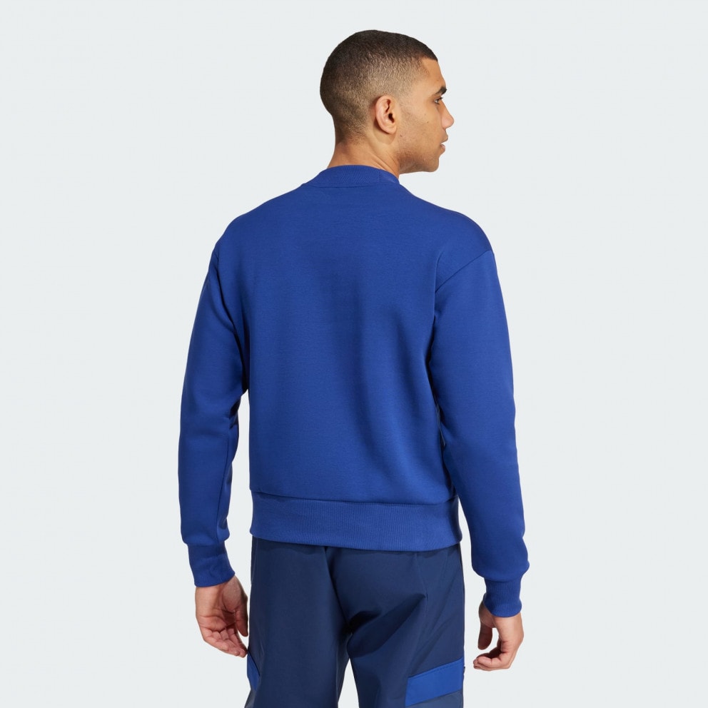 adidas Manchester United Seasonal Doubleknit Crew Sweatsh