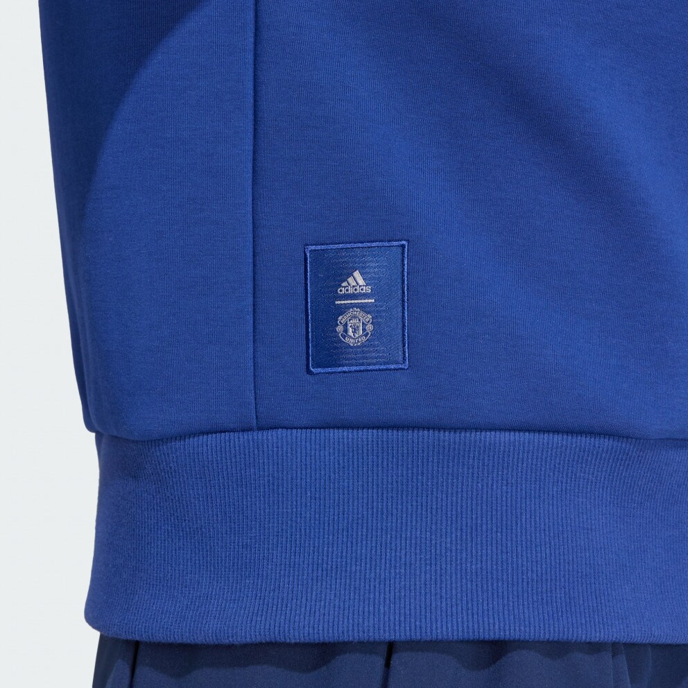 adidas Manchester United Seasonal Doubleknit Crew Sweatsh