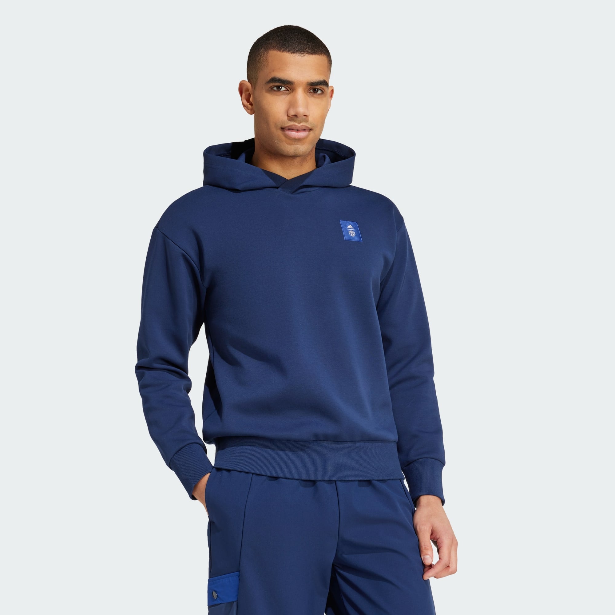 adidas adidas Manchester United Seasonal Doubleknit Hoodie (9000200547_24962)