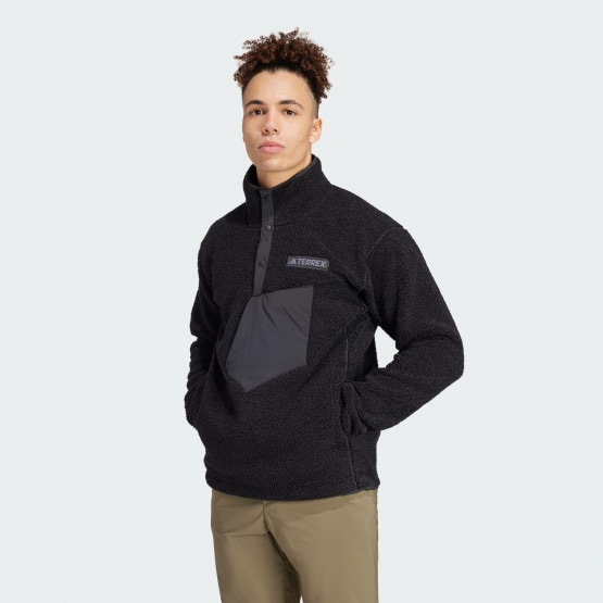 adidas Terrex Terrex Xploric High Pile Fleece Pullover Sweatshir