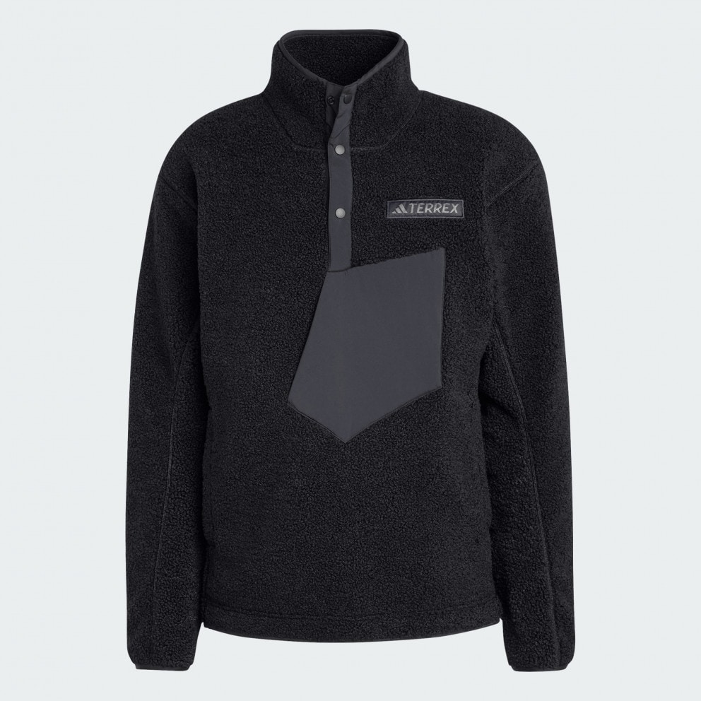 adidas Terrex Terrex Xploric High Pile Fleece Pullover Sweatshir