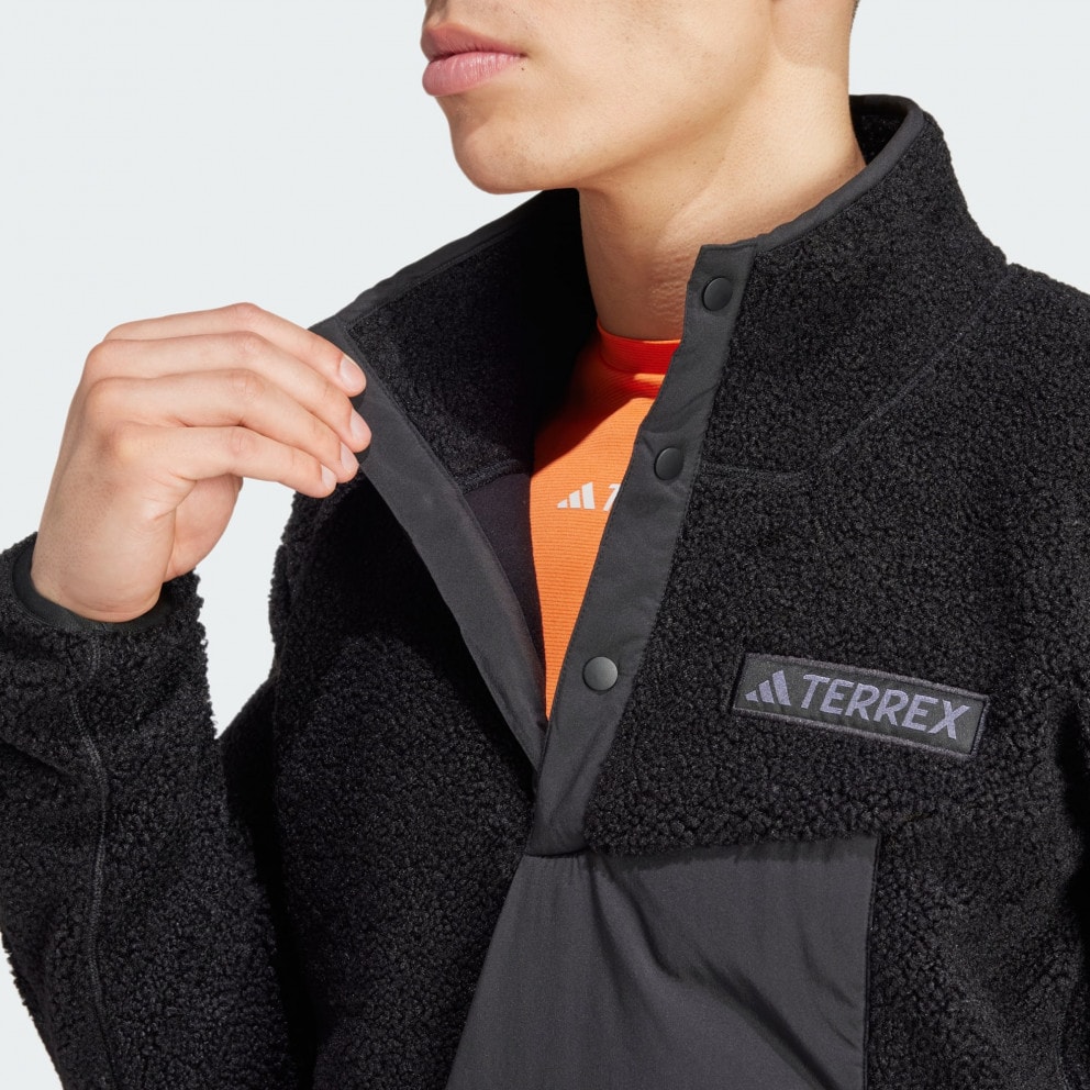 adidas Terrex Terrex Xploric High Pile Fleece Pullover Sweatshir