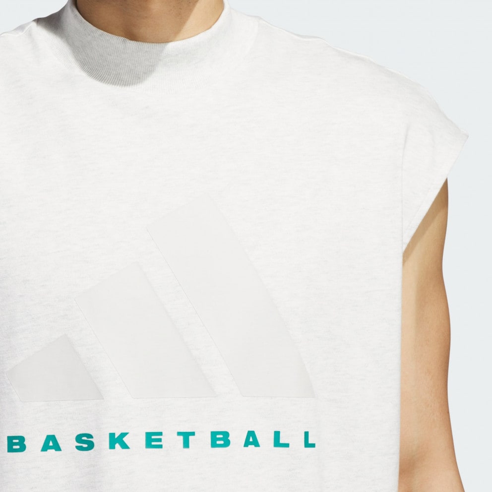 adidas Basketball Sleeveless Ανδρικό T-Shirt