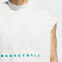 adidas Basketball Sleeveless Ανδρικό T-Shirt