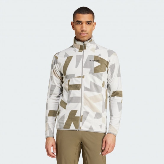 adidas Terrex Terrex Multi Printed Full-Zip Fleece Jacket