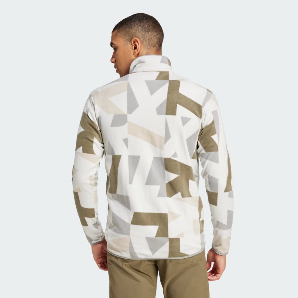 adidas Terrex Terrex Multi Printed Full-Zip Fleece Jacket
