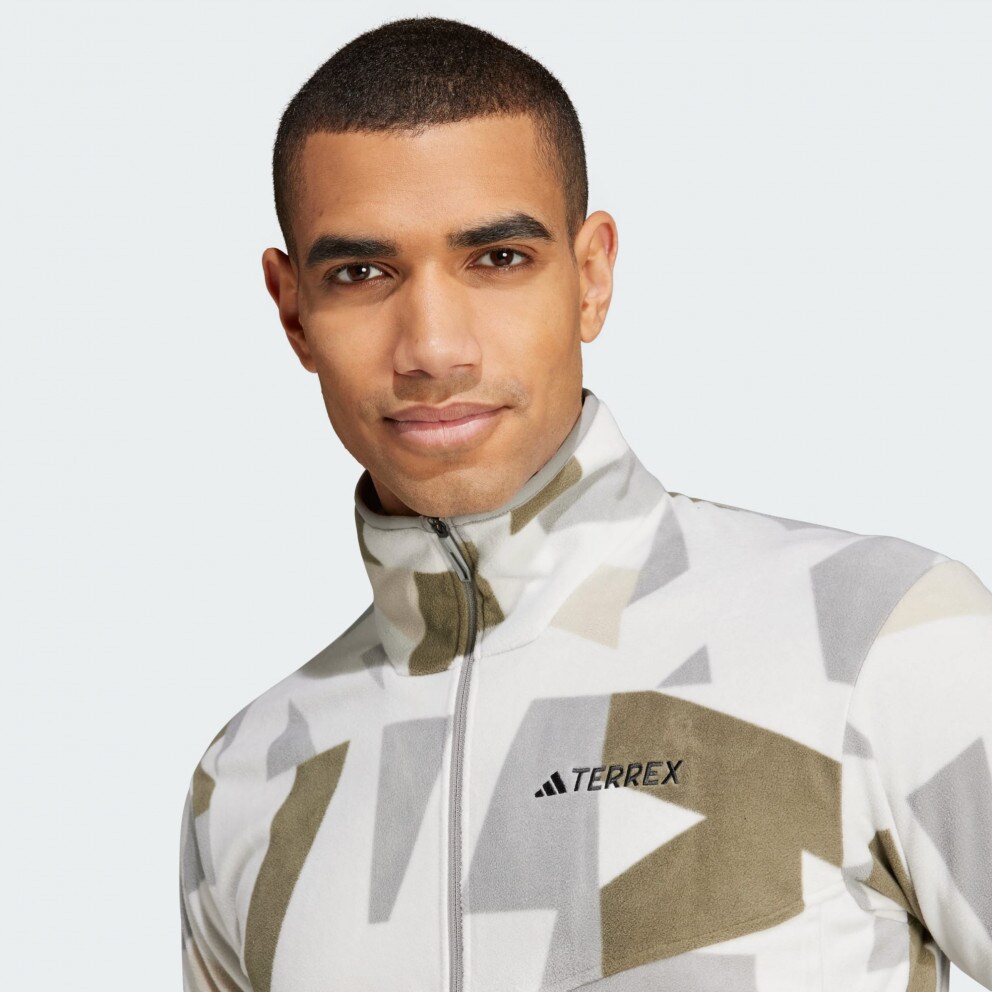 adidas Terrex Terrex Multi Printed Full-Zip Fleece Jacket