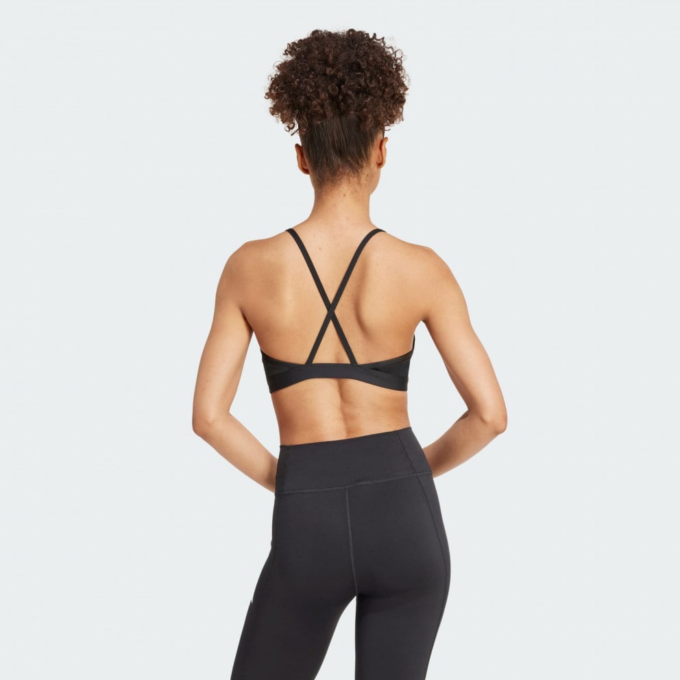 adidas Aeroreact Big Logo Graphic Bra