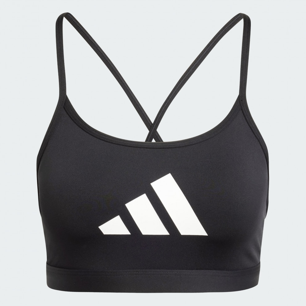 adidas Aeroreact Big Logo Graphic Bra