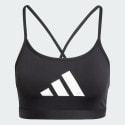 adidas Aeroreact Big Logo Graphic Bra