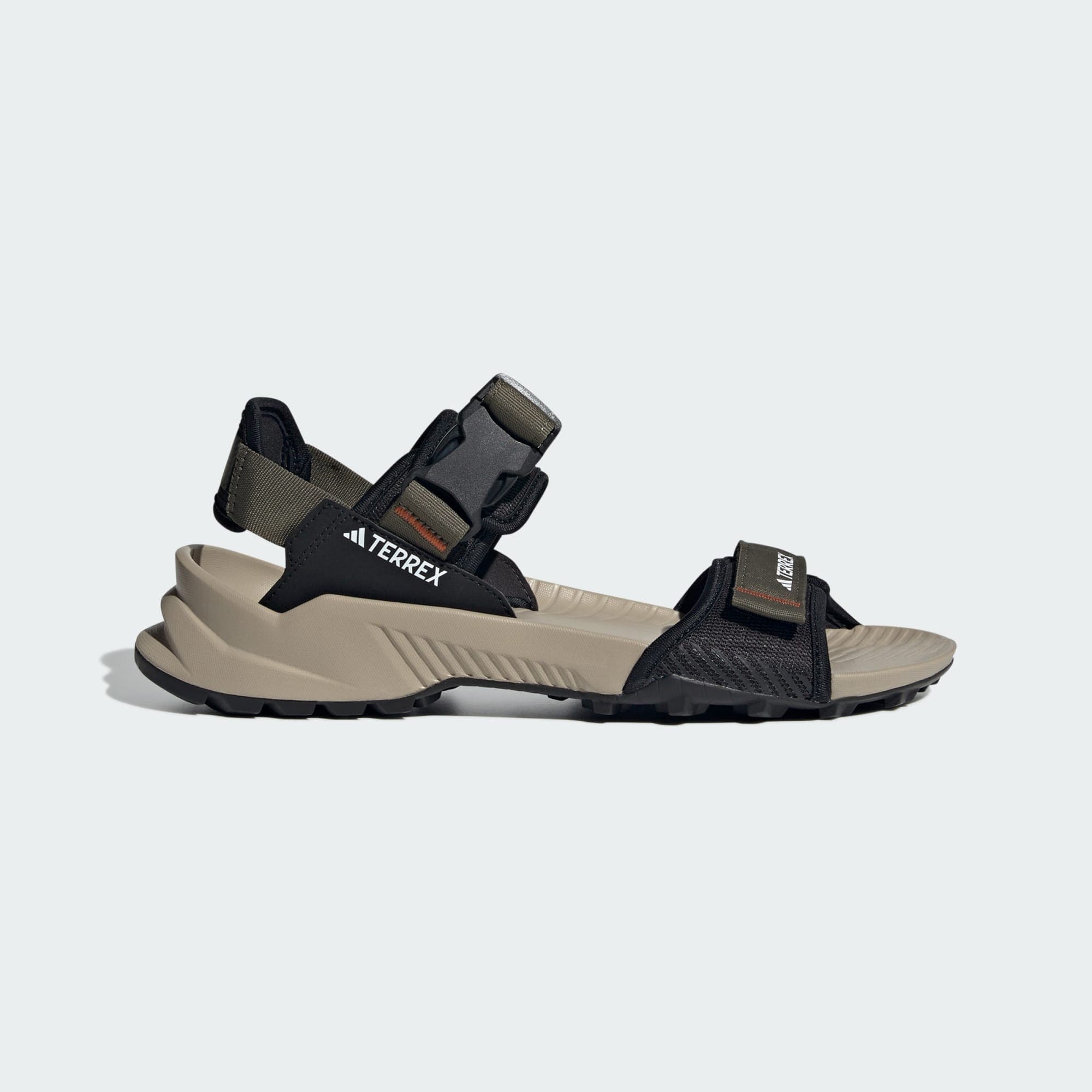 adidas Terrex Terrex Hydroterra Sandals Olive Strata Core Black Wonder Beige IG6565