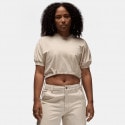 Jordan W J Ss Knit Sld Top