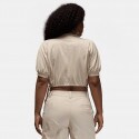 Jordan W J Ss Knit Sld Top