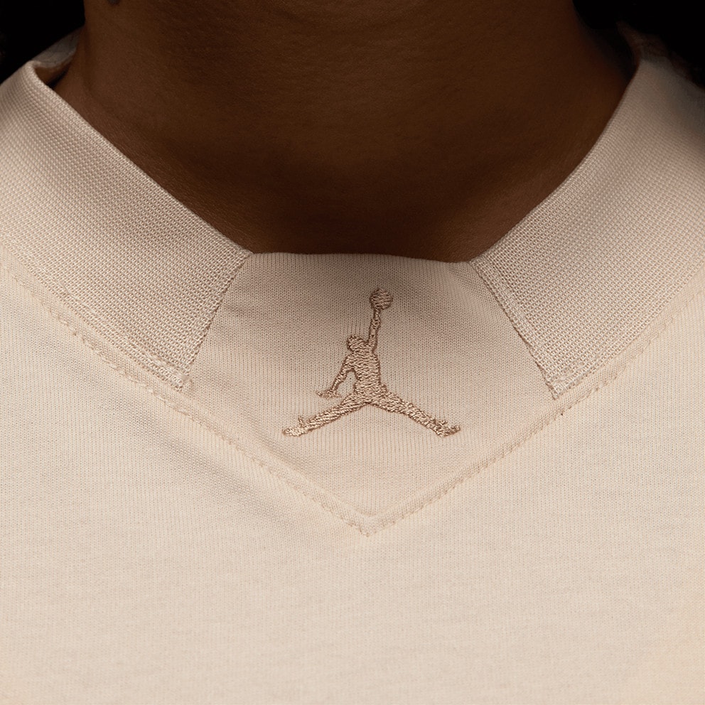 Jordan W J Ss Knit Sld Top