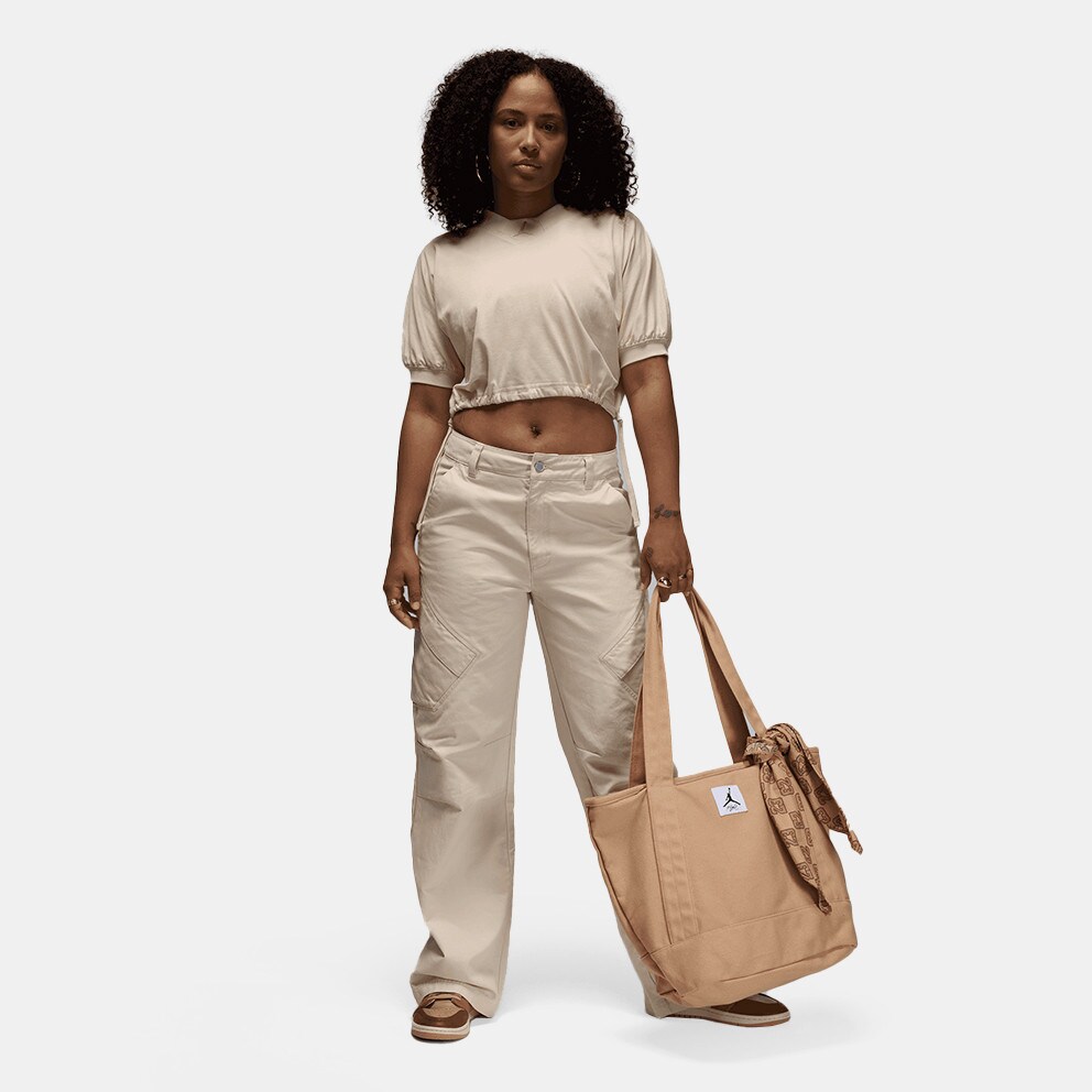 Jordan W J Ss Knit Sld Top