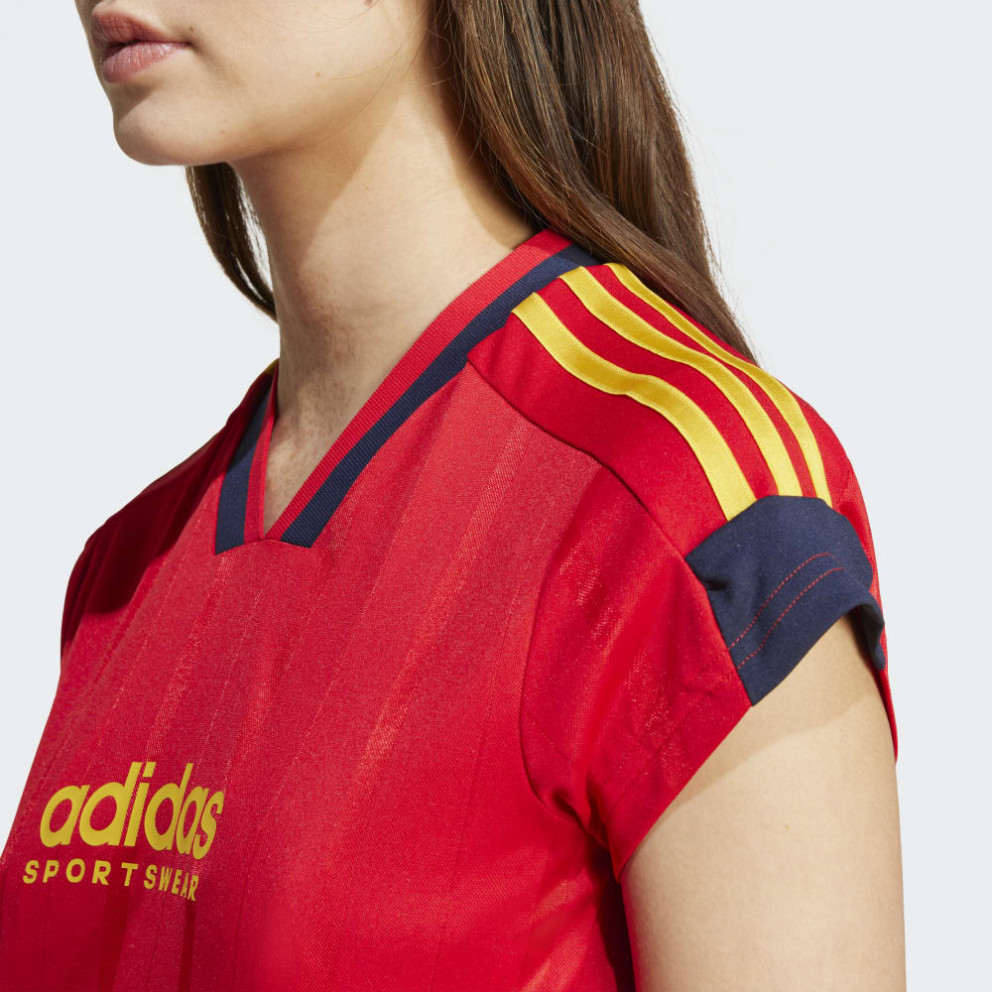 adidas Tiro Cut 3-Stripes Cropped Women's T-shirt
