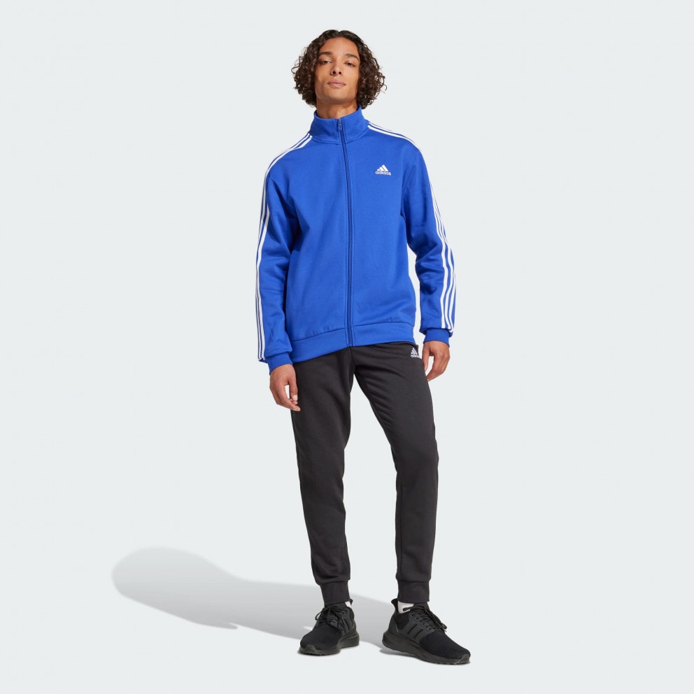 adidas Basic 3-Stripes Fleece Track Suit