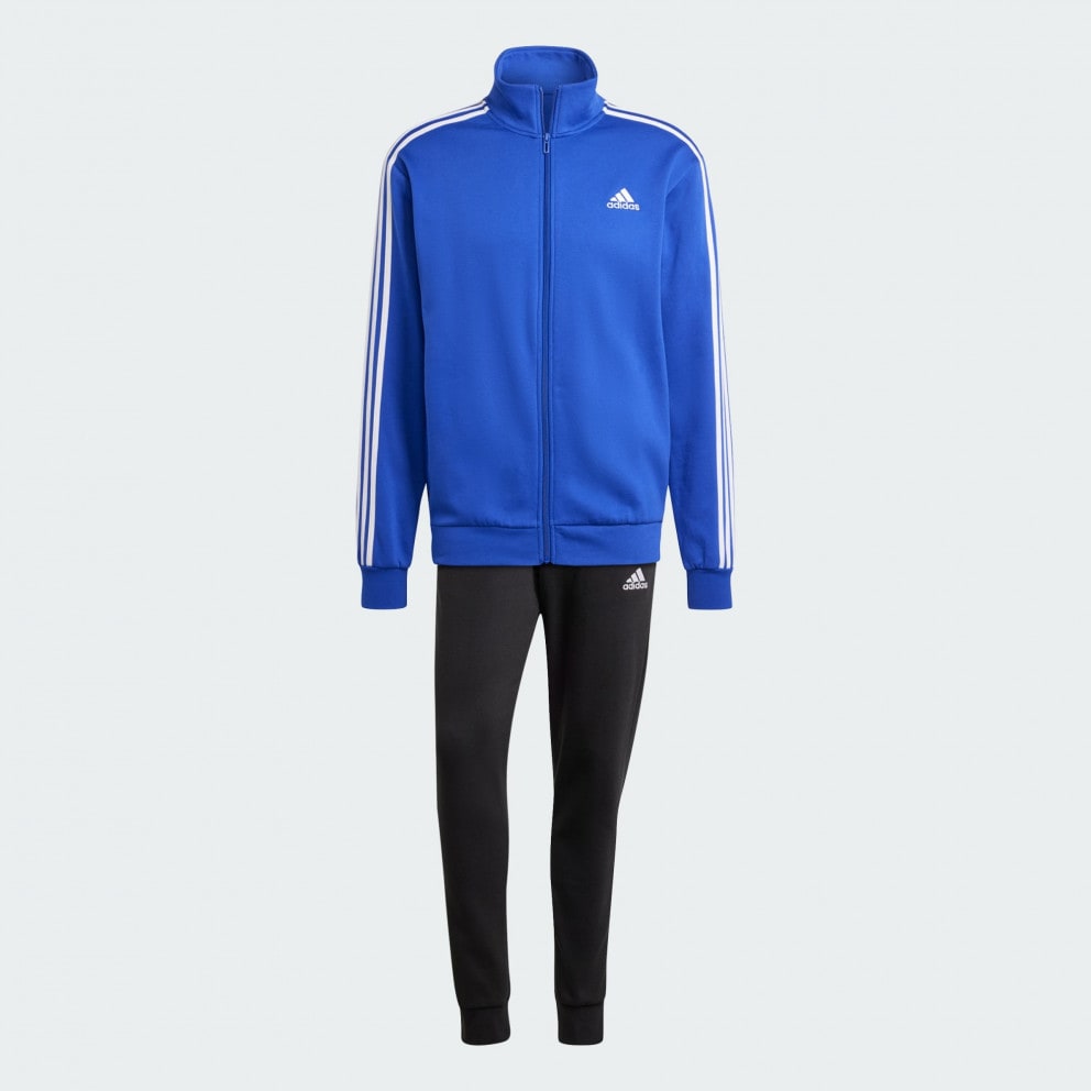 adidas Basic 3-Stripes Fleece Track Suit