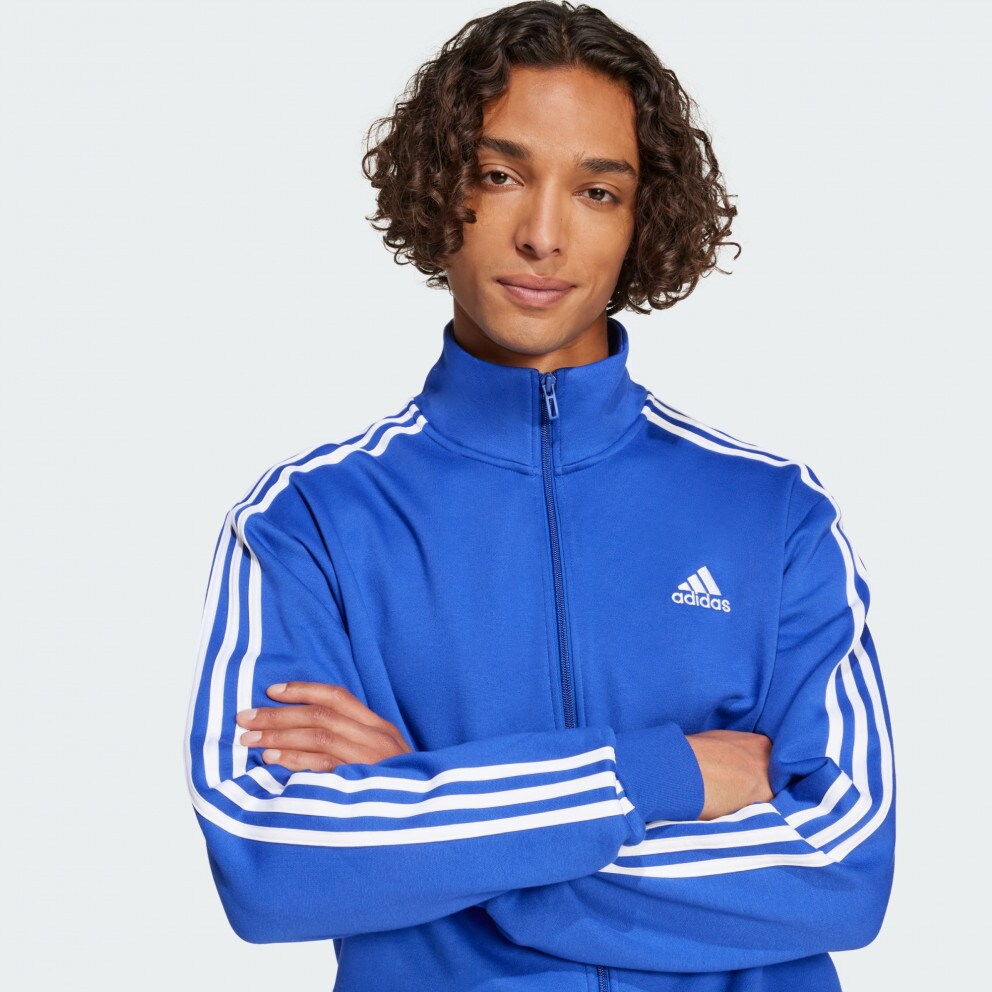 adidas Basic 3-Stripes Fleece Track Suit
