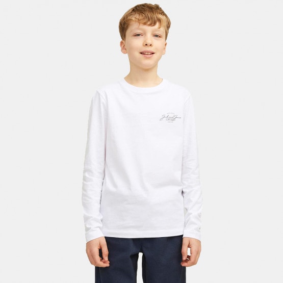 Jack & Jones Jjferris Tee Ls Crew Neck Jnr